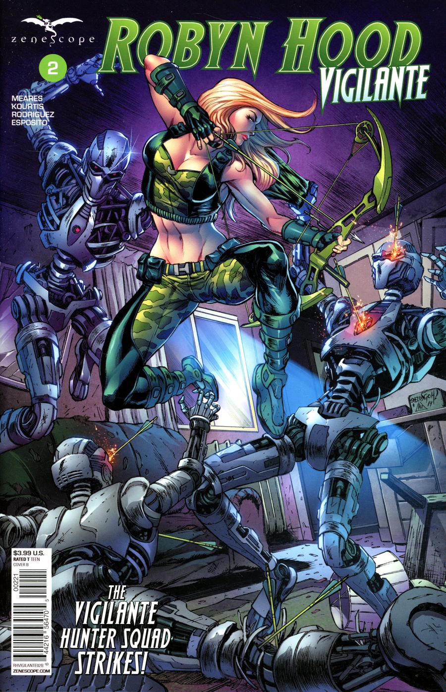 Grimm Fairy Tales Presents Robyn Hood Vigilante #2 Cover B Sheldon Goh