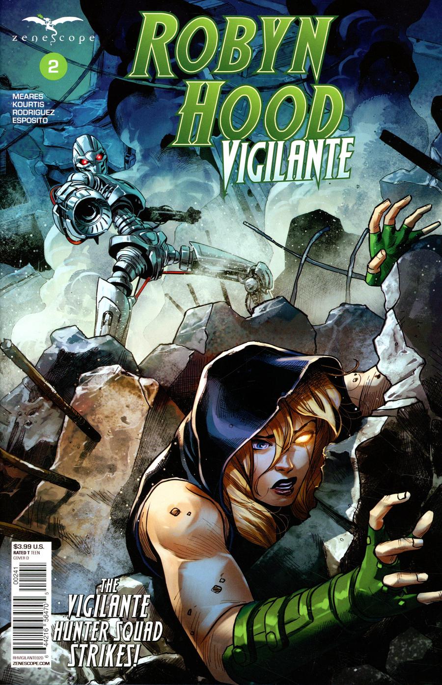 Grimm Fairy Tales Presents Robyn Hood Vigilante #2 Cover D Martin Coccolo