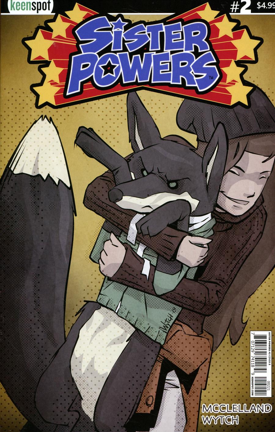 Sister Powers #2 Cover B Variant Mario Wytch Hugs Cover