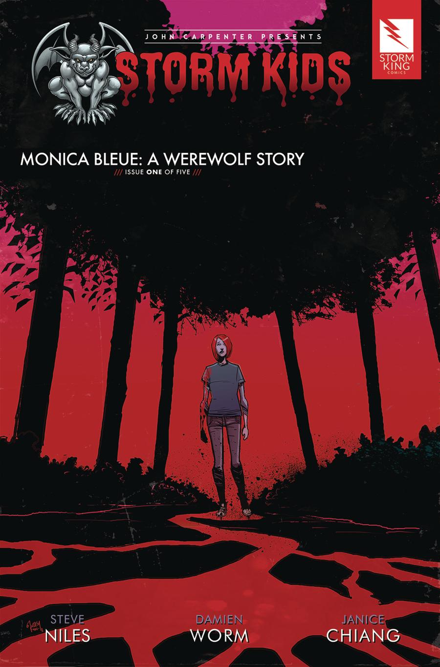 John Carpenter Presents Storm Kids Monica Bleue A Werewolf Story #1