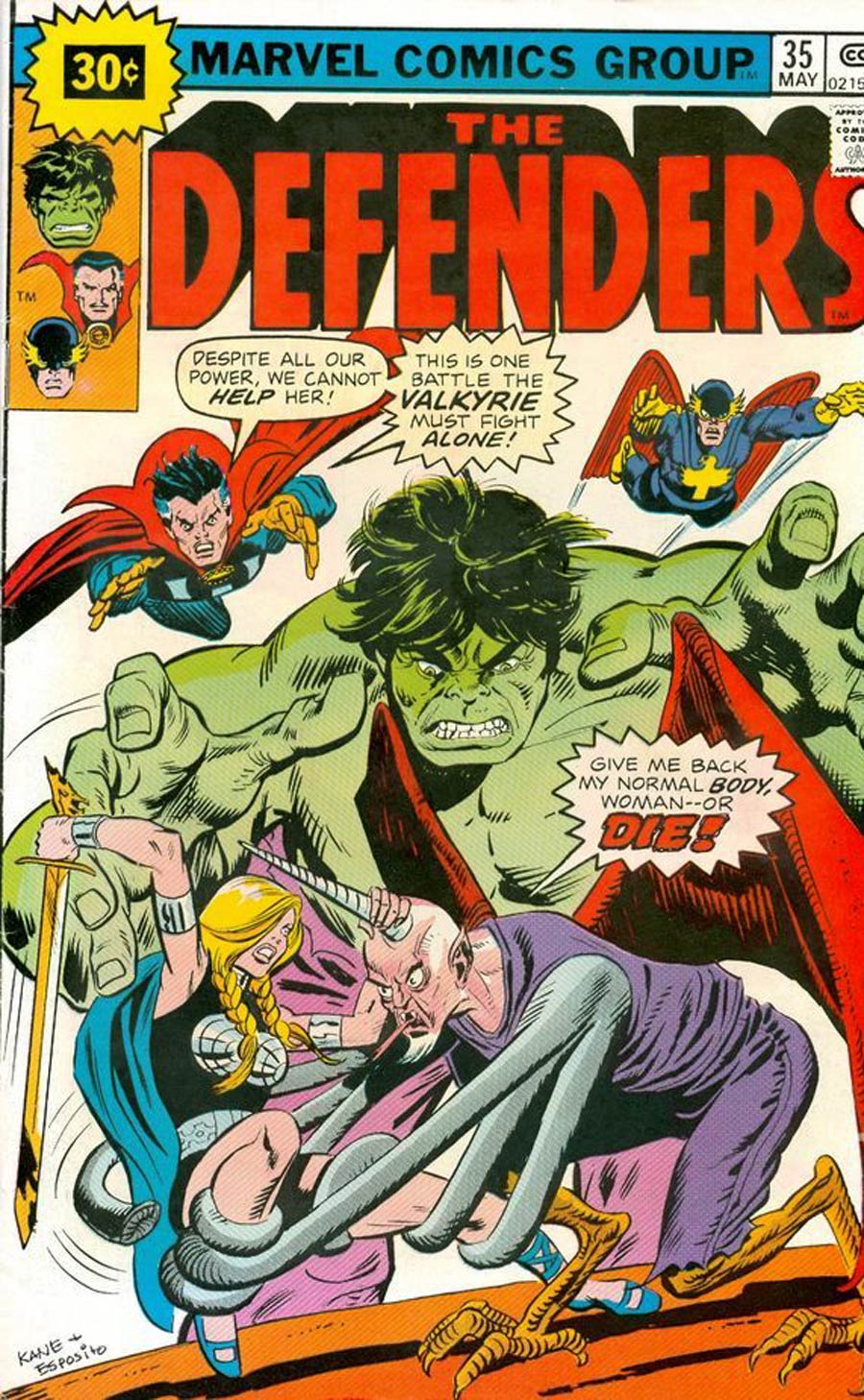 Defenders #35 Cover B 30-Cent Variant Edition