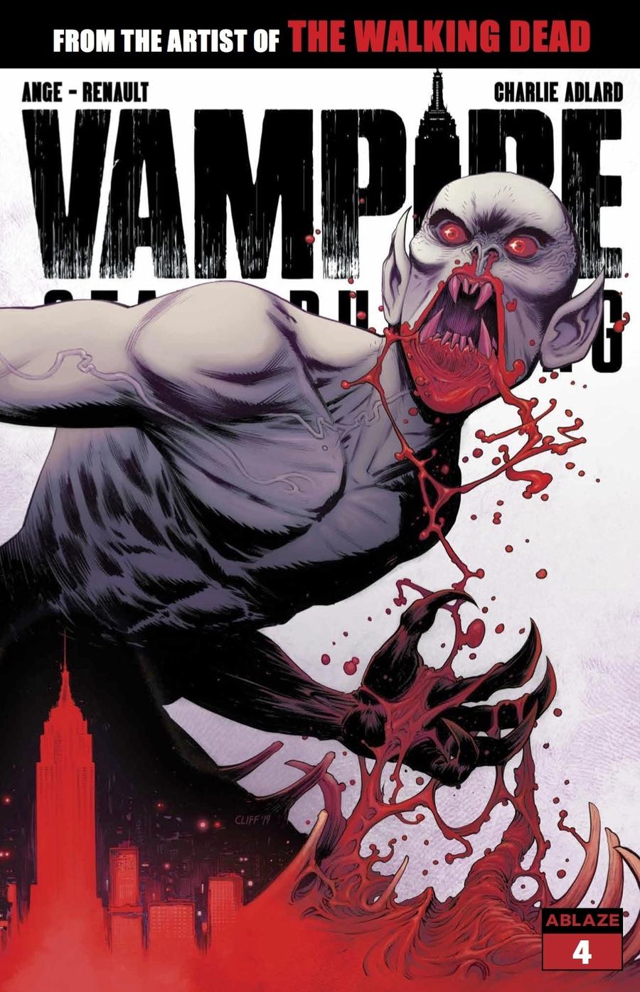 Vampire State Building #4 Cover B Variant Cliff Rathburn Cover