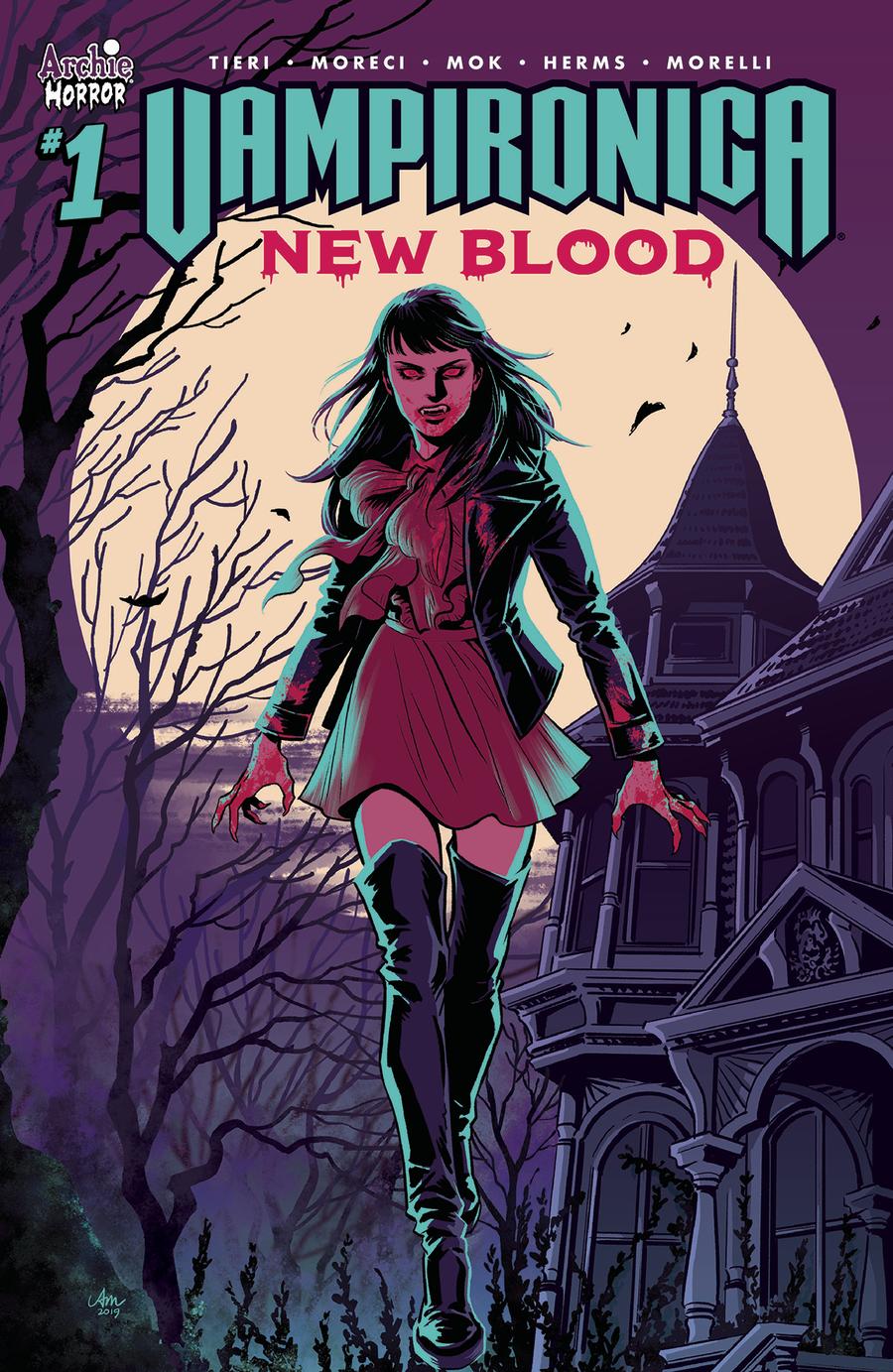 Vampironica New Blood #1 Cover A Regular Audrey Mok Cover