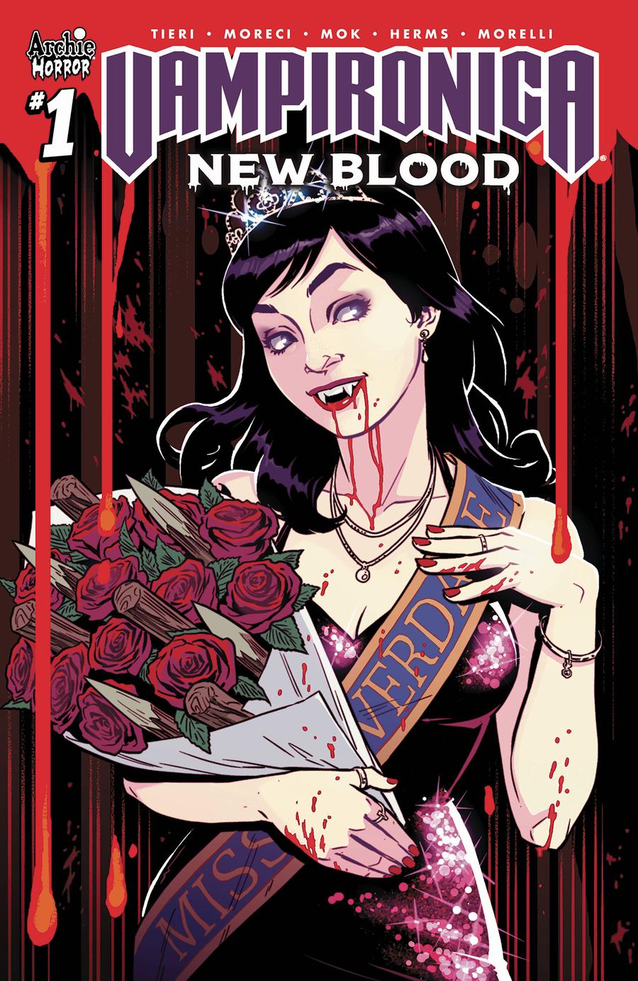 Vampironica New Blood #1 Cover C Variant Rebekah Isaacs & Matt Herms Cover