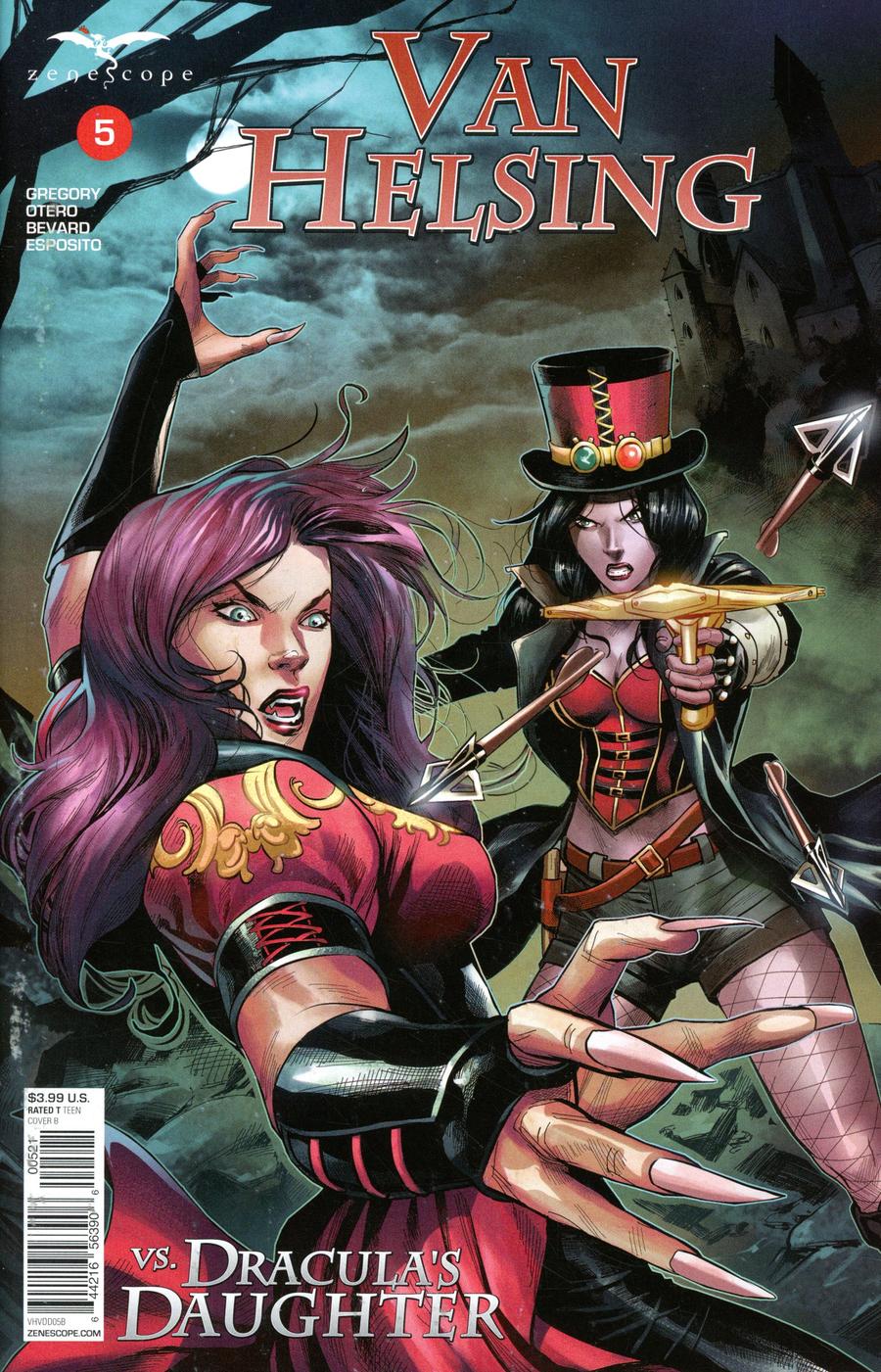 Grimm Fairy Tales Presents Van Helsing vs Draculas Daughter #5 Cover B Martin Coccolo