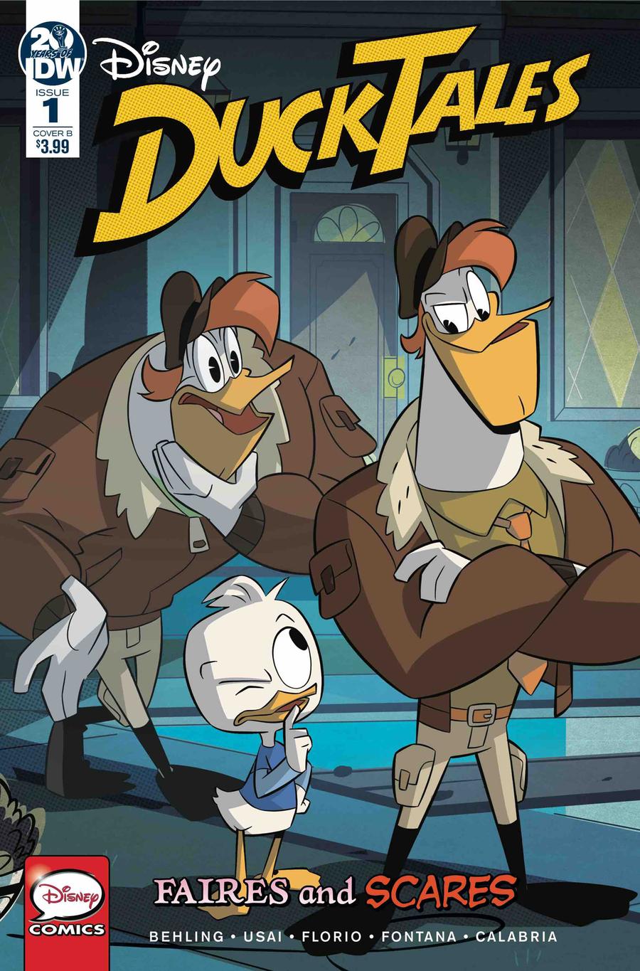 Ducktales Faires And Scares #1 Cover B Variant Marco Ghiglione & Cristina Stella Cover