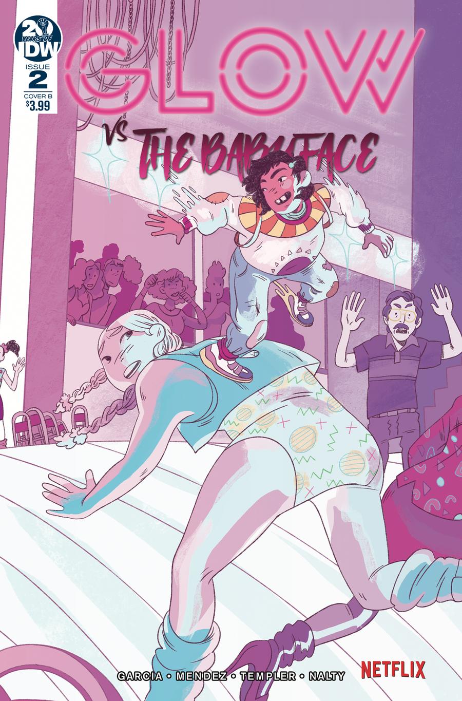 GLOW vs The Babyface #2 Cover B Variant Nicole Goux Cover