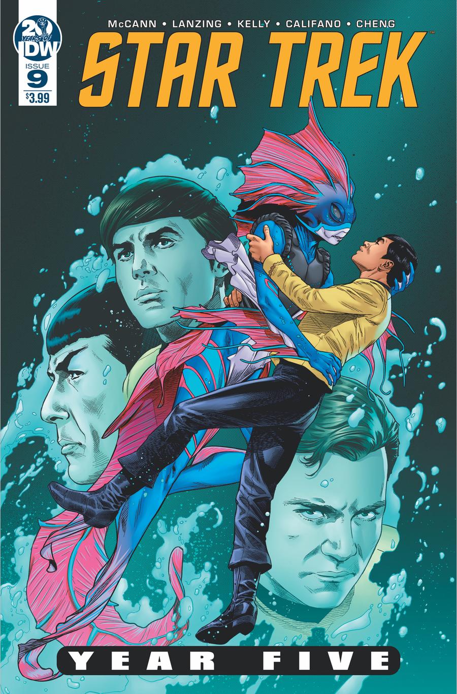 Star Trek Year Five #9 Cover A Regular Stephen Thompson Cover