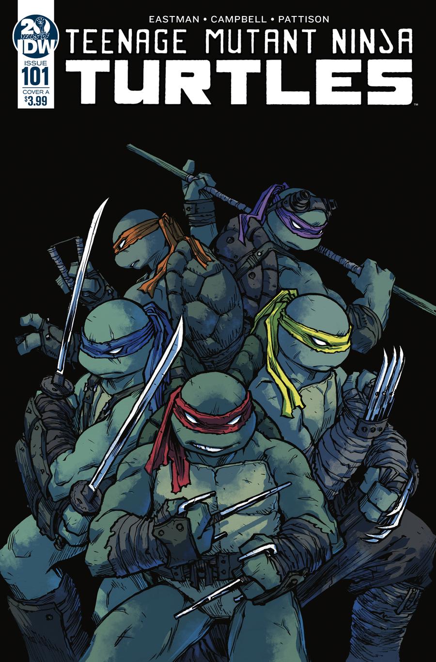 Teenage Mutant Ninja Turtles Vol 5 #101 Cover A 1st Ptg Regular Sophie Campbell Cover