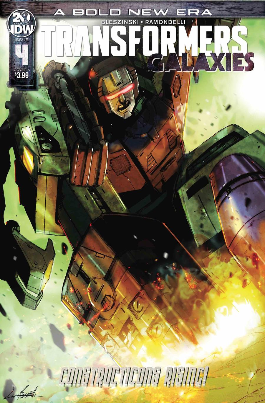 Transformers Galaxies #4 Cover A Regular Livio Ramondelli Cover