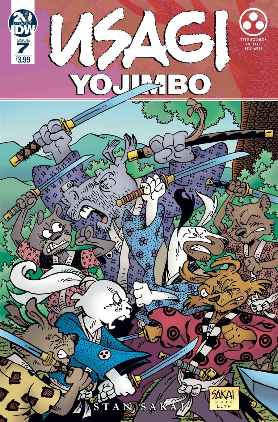 Usagi Yojimbo Vol 4 #7 Cover A Regular Stan Sakai Cover