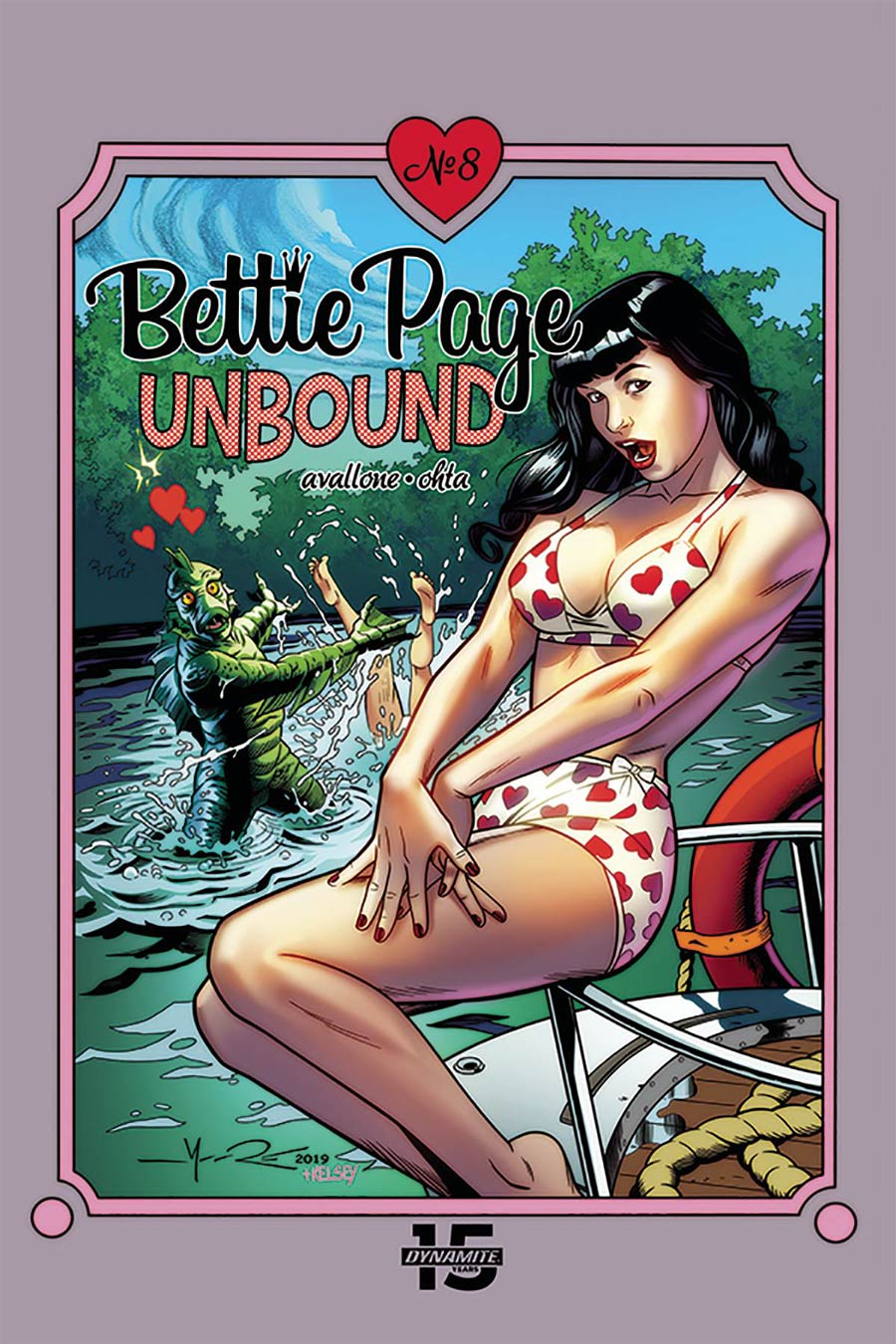 Bettie Page Unbound #9 Cover C Variant Jerome K Moore Cover