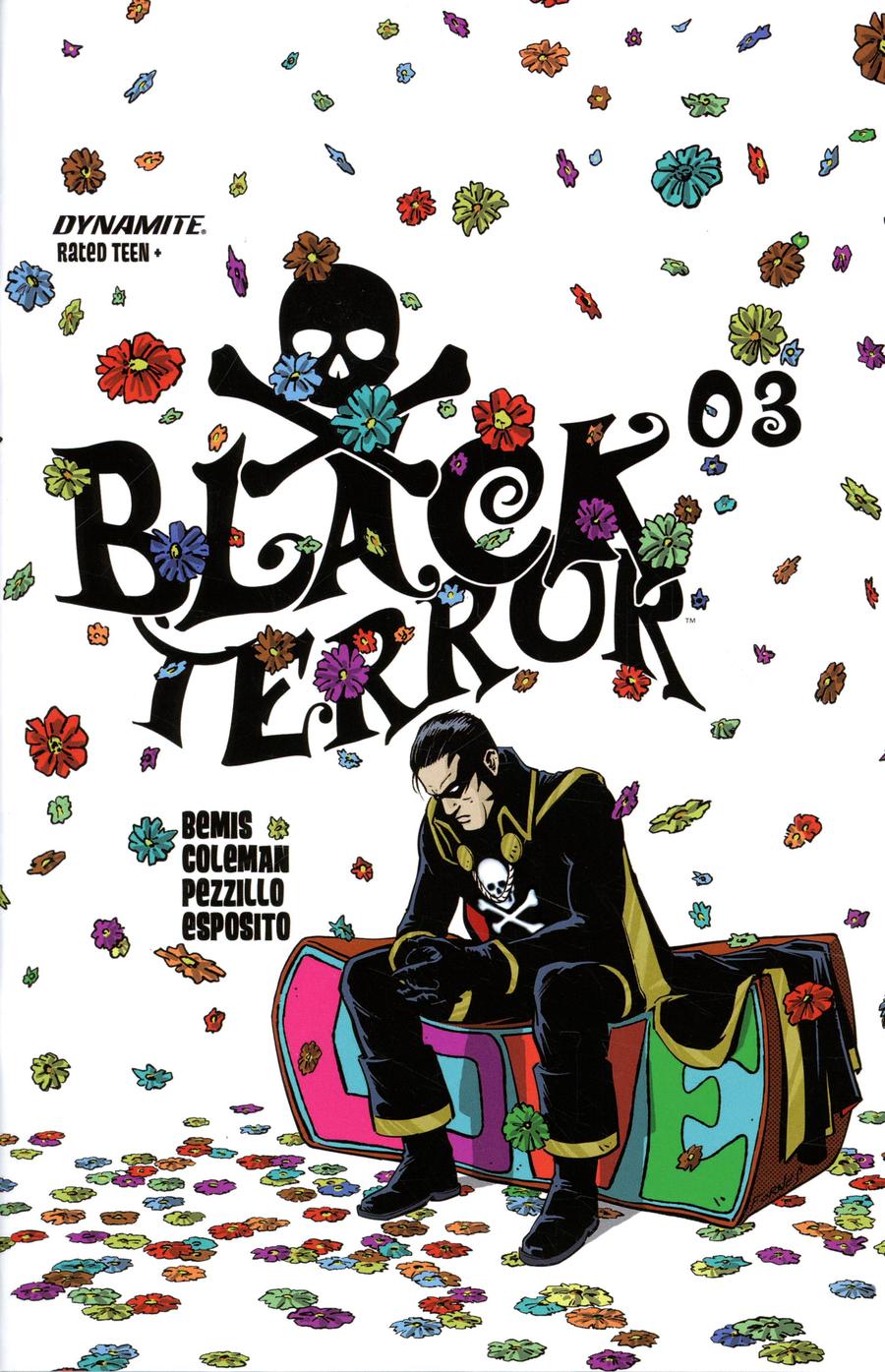 Black Terror Vol 4 #3 Cover B Variant Jorge Fornes Cover