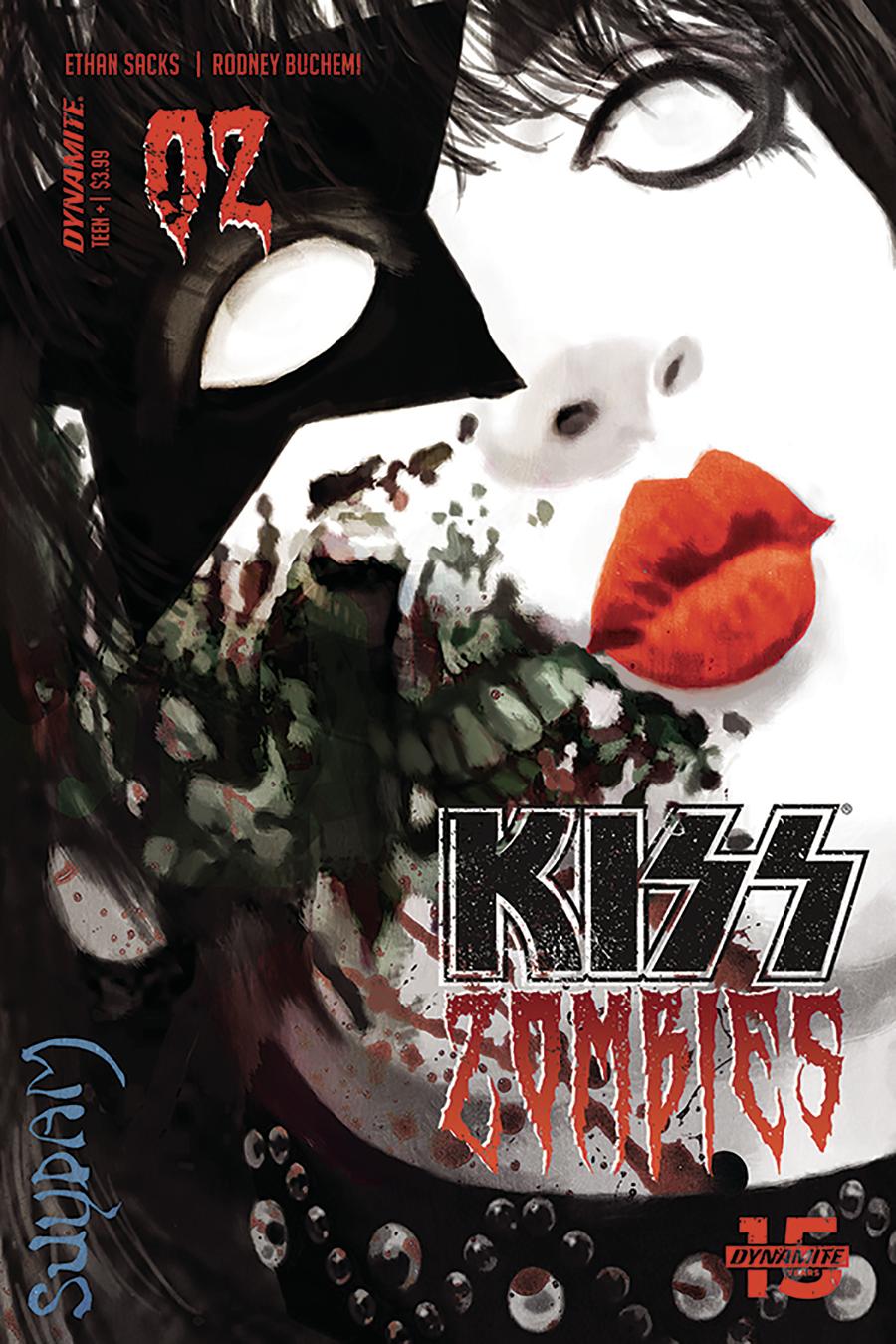 KISS Zombies #2 Cover A Regular Arthur Suydam Cover