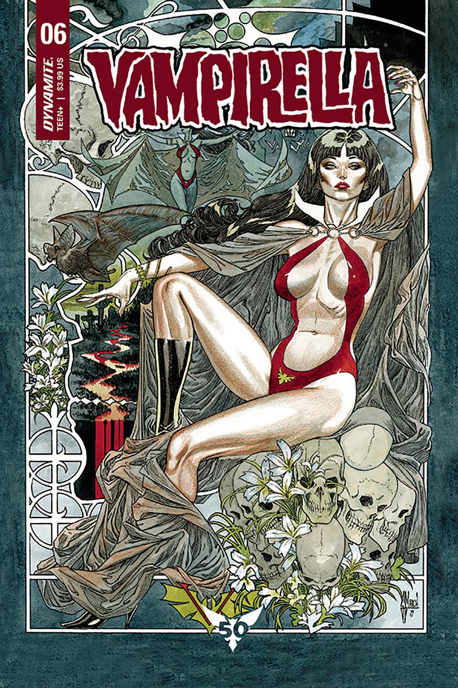 Vampirella Vol 8 #6 Cover B Variant Guillem March Cover