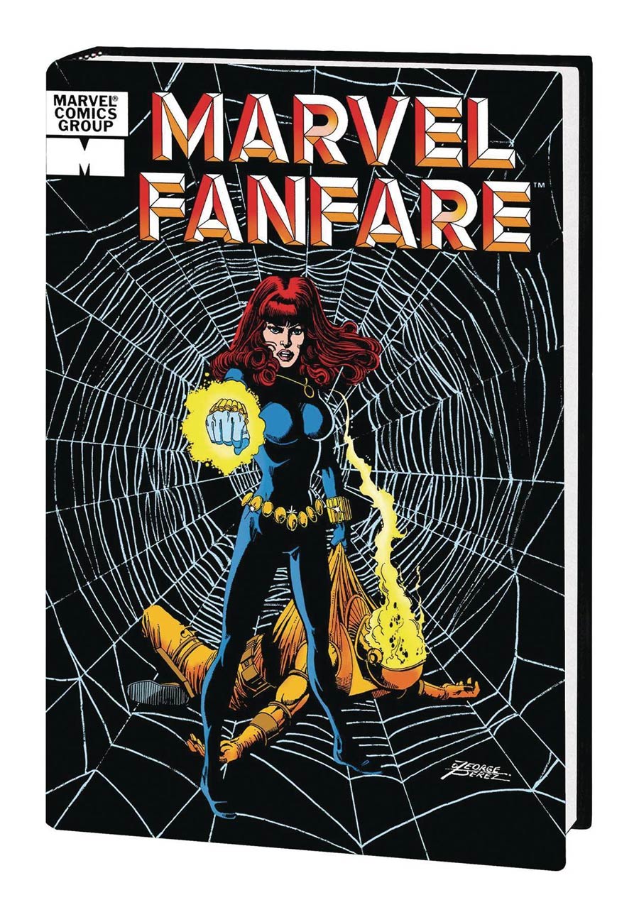 Black Widow Strikes Omnibus HC Direct Market George Perez Variant Cover