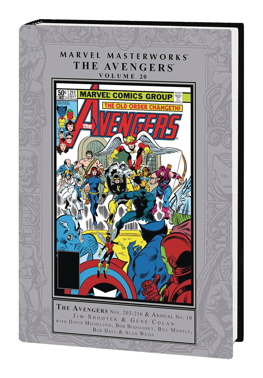 Marvel Masterworks Avengers Vol 20 HC Regular Dust Jacket