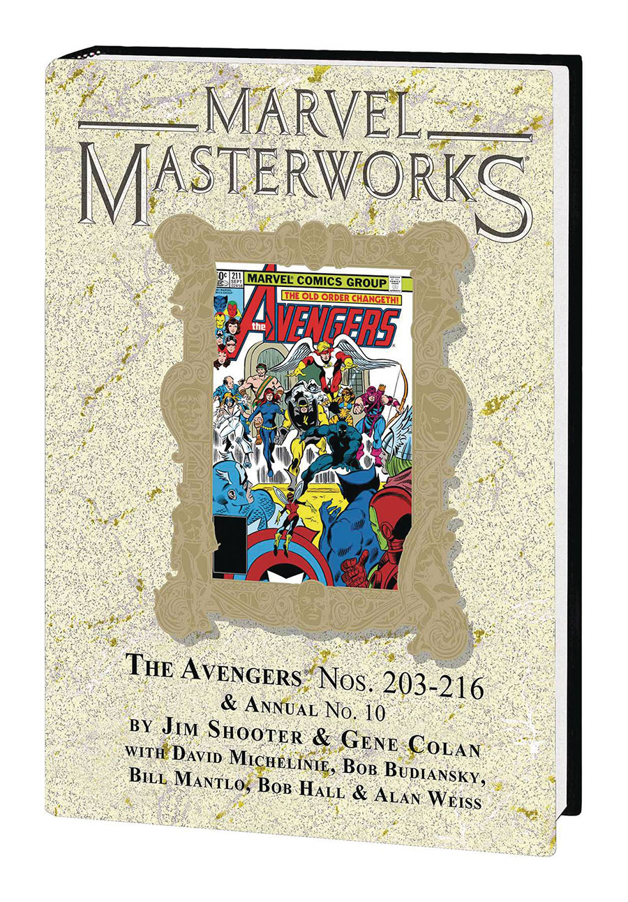 Marvel Masterworks Avengers Vol 20 HC Variant Dust Jacket