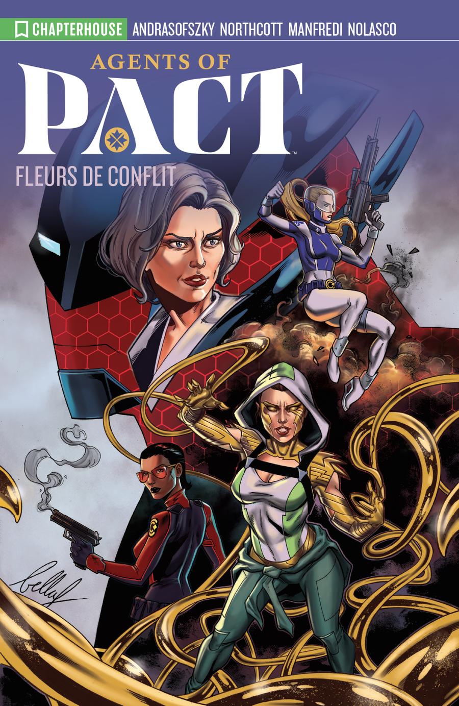 Agents Of PACT Vol 1 Fleurs De Conflit TP