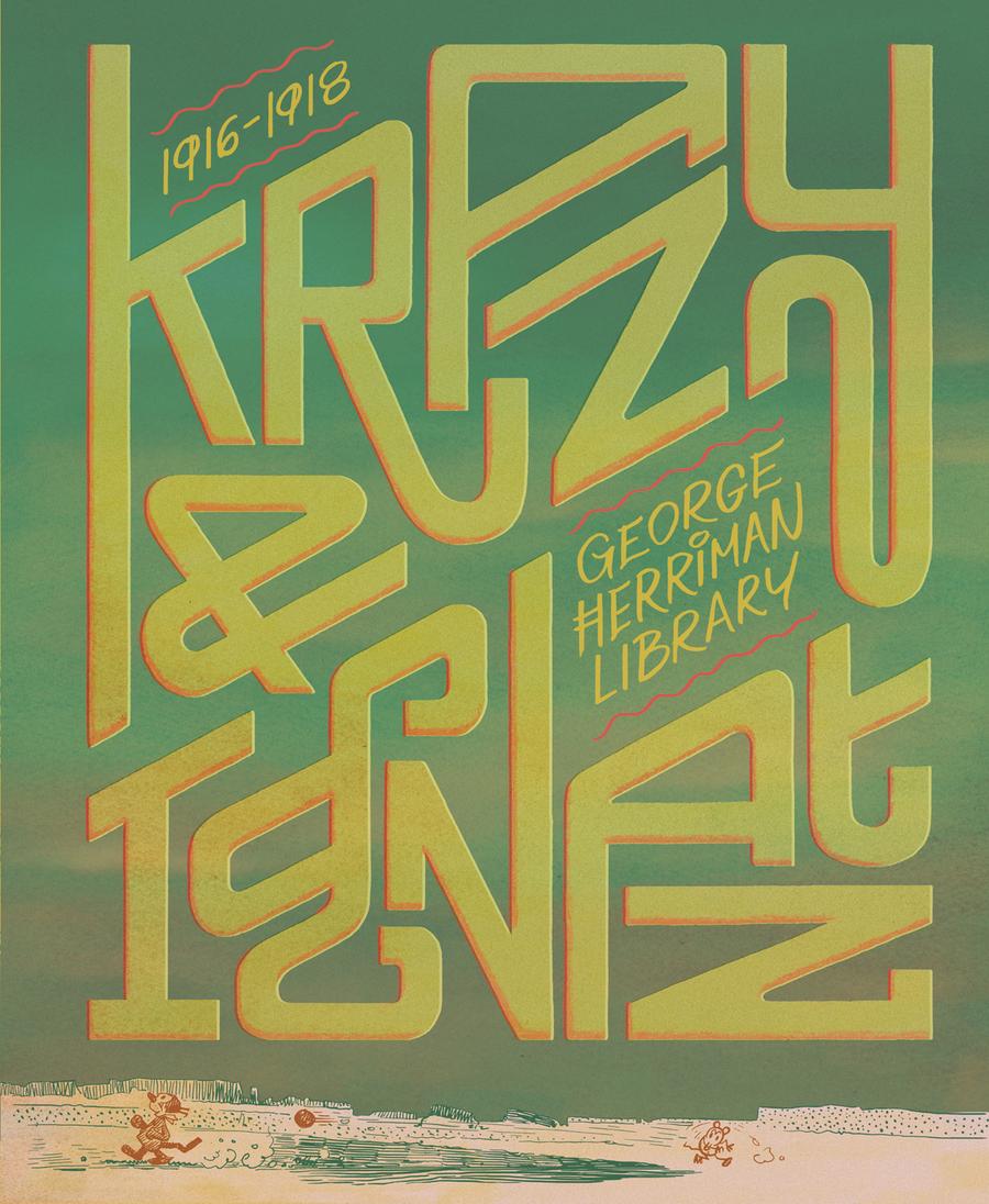 George Herriman Library Vol 1 Krazy & Ignatz 1916-1918 HC