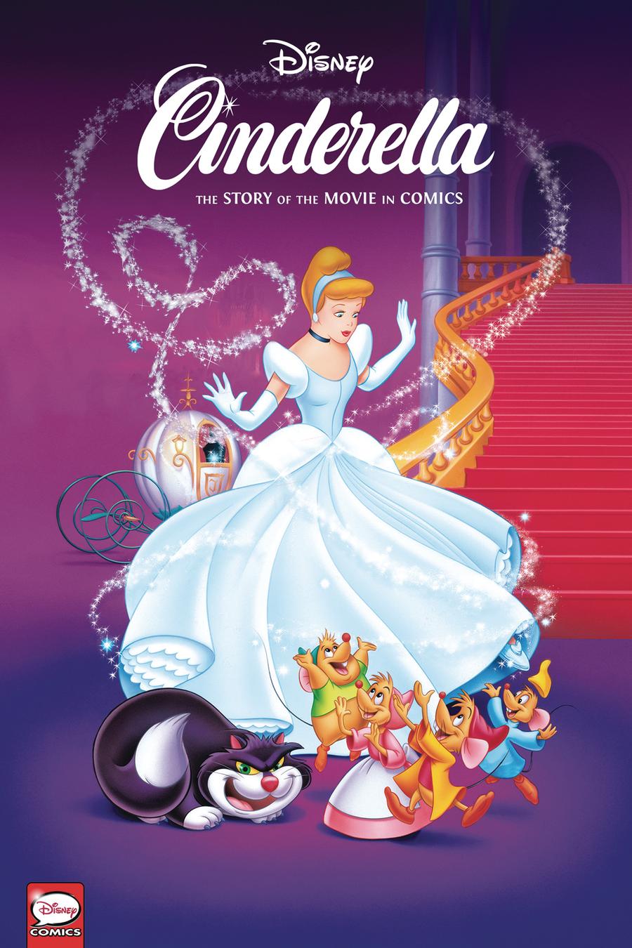 Disney Cinderella Story Of The Movies In Comics HC