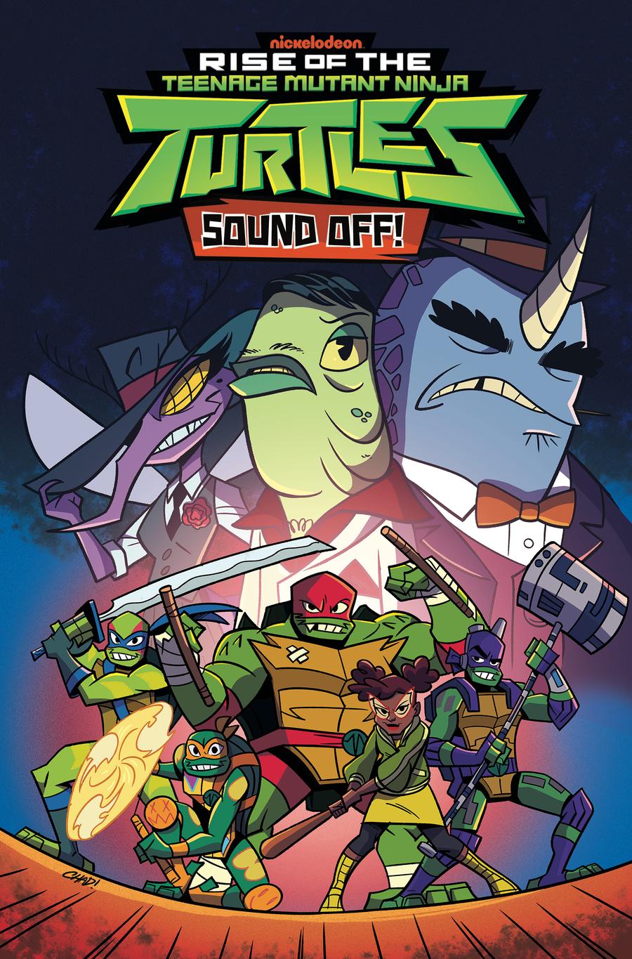 Rise Of The Teenage Mutant Ninja Turtles Vol 3 Sound Off TP