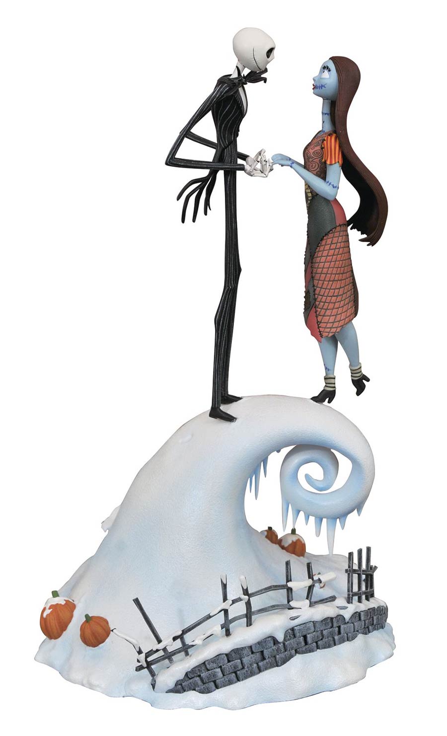 Nightmare Before Christmas Milestones Jack & Sally Statue