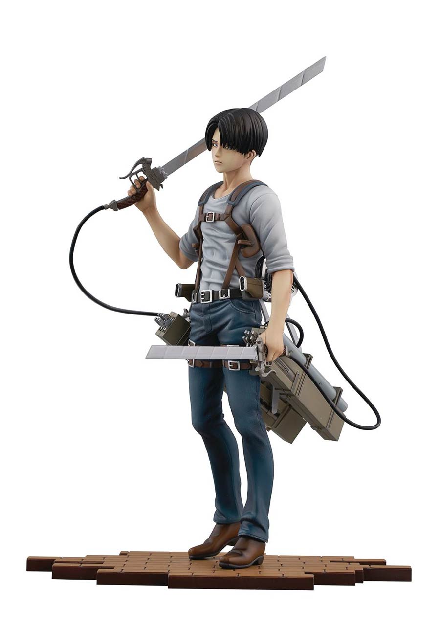 Attack On Titan Brave Act Levi Version 2B 1/8 Scale PVC Statue