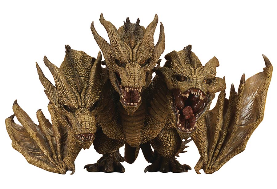 Godzilla 2019 King Ghidorah Defo Real Soft Vinyl Statue