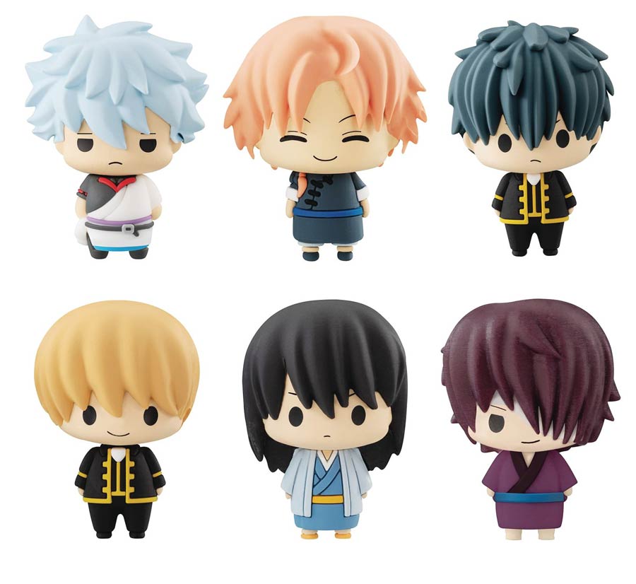 Gin Tama Chokorin Mascot Series 6-Piece Display