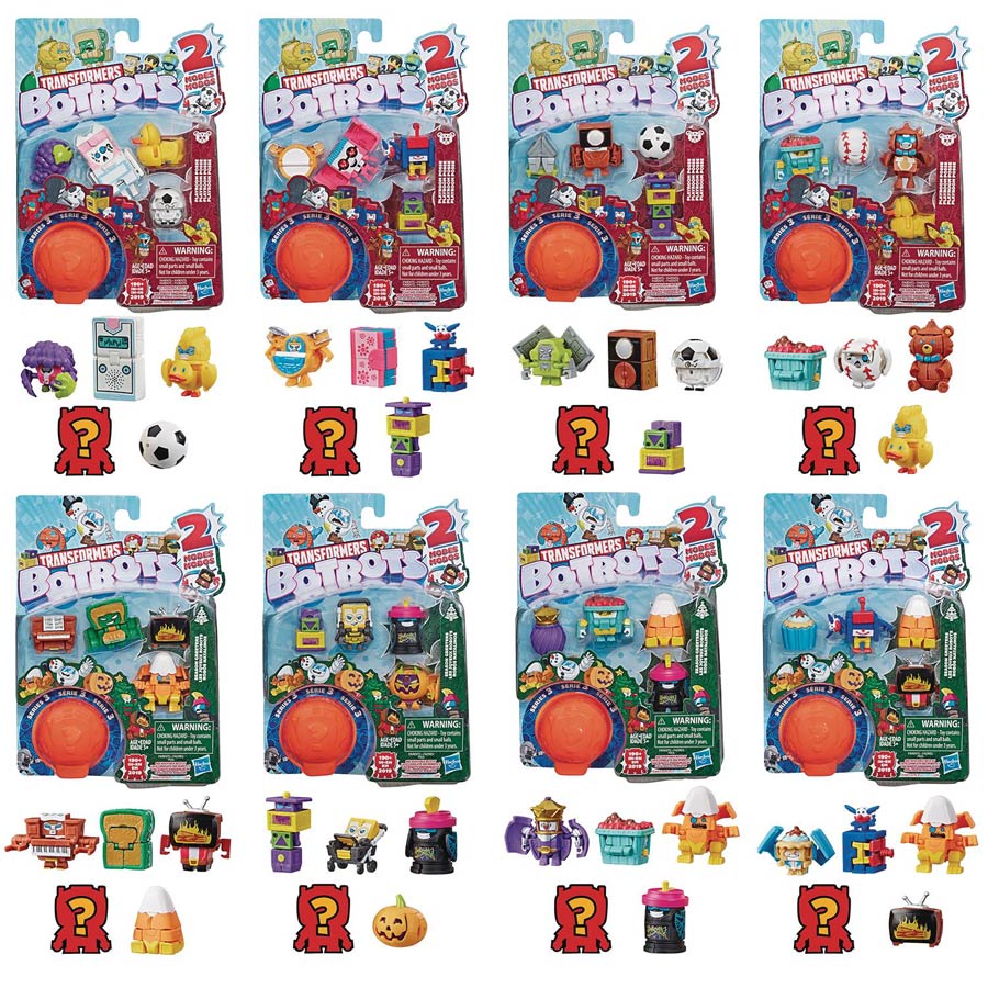 Transformers Botbots 5-Pack Mini Figure Assortment Case 201903