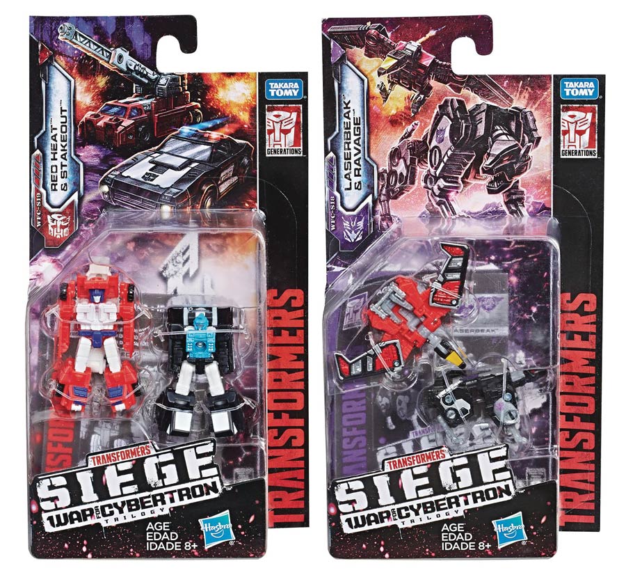 Transformers Generations War For Cybertron Micromaster Action Figure Assortment Case 201902