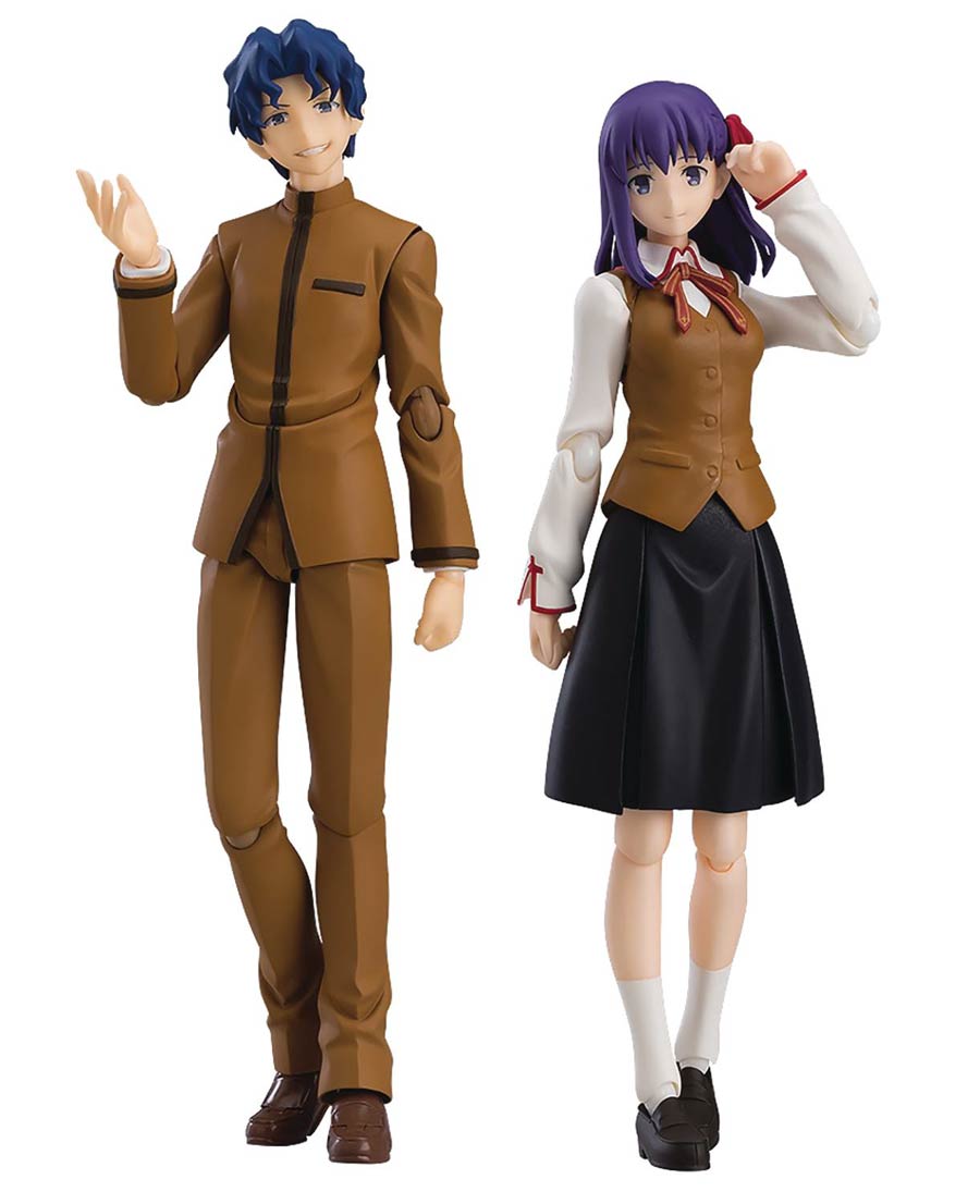 Fate/Stay Night Heavens Feel Shinji & Sakura 2-Pack Figma Action Figure