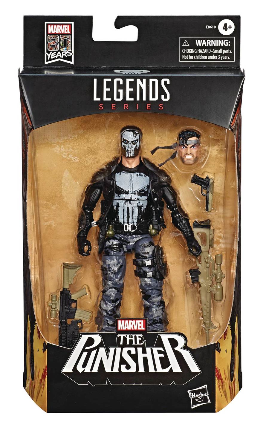 Marvel Legends Punisher Variant 6-Inch Action Figure Case