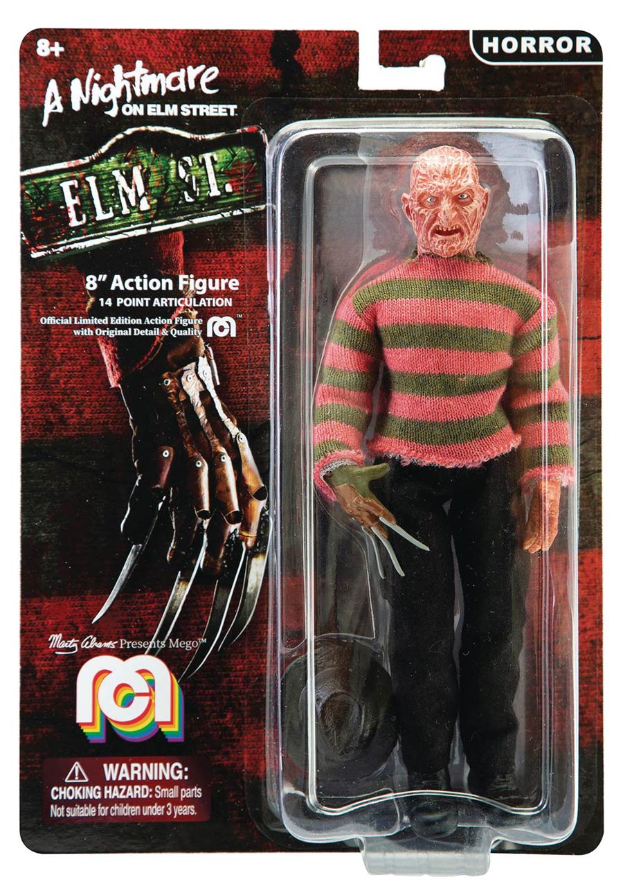 Mego Horror Wave 5 8-Inch Action Figure - Freddy Krueger