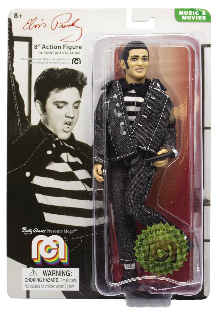 Mego Legends Wave 6 Elvis Jailhouse Rock 8-Inch Action Figure