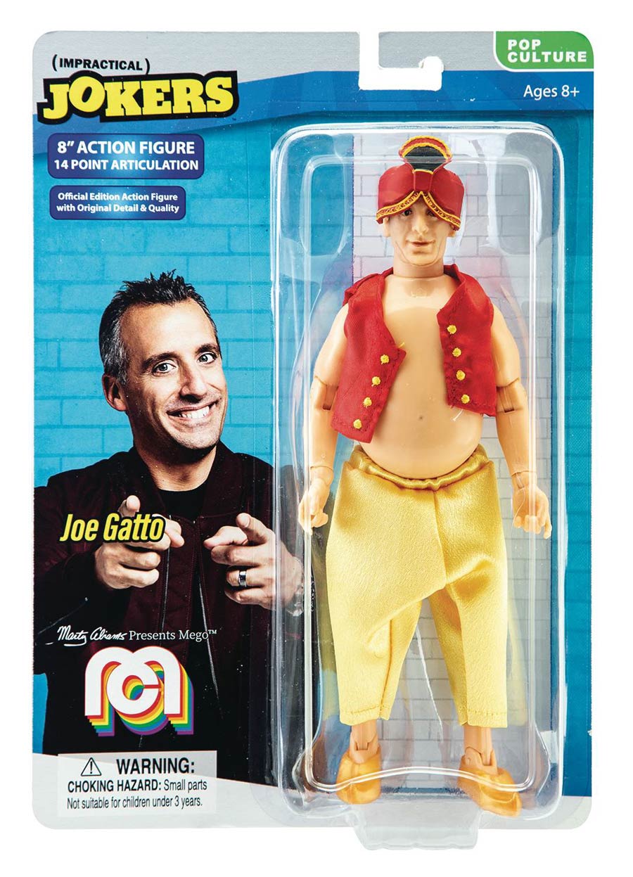 Mego Pop Culture Wave 5 Impractical Jokers Joe 8-Inch Action Figure