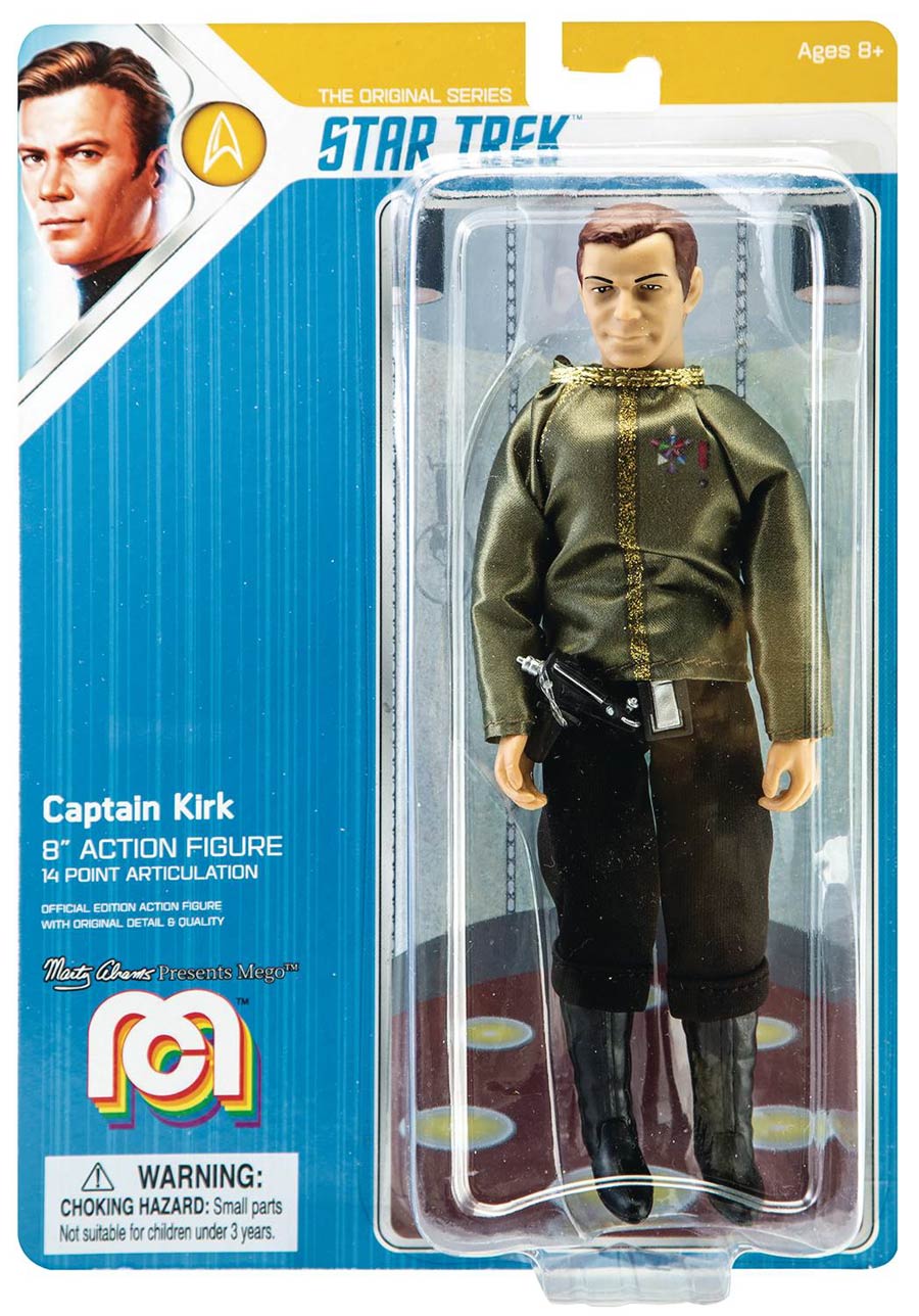 Mego Sci-Fi Wave 5 Star Trek Kirk Dress Uniform 8-Inch Action Figure