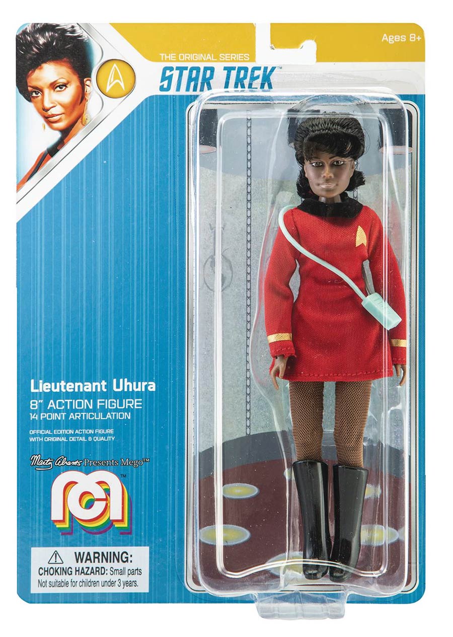 Mego Sci-Fi Wave 5 Star Trek Uhura 8-Inch Action Figure