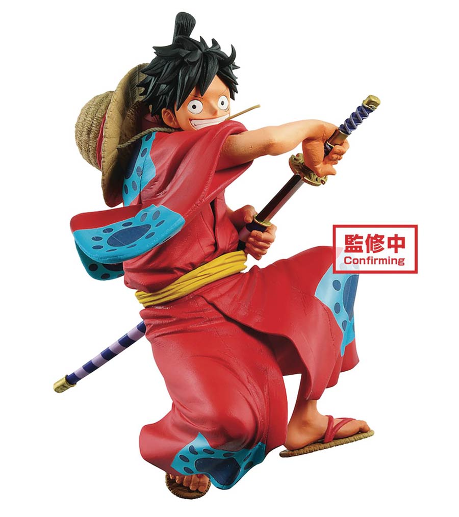 One Piece King Of Artist Figure - The Monkey D Luffy Wanokuni