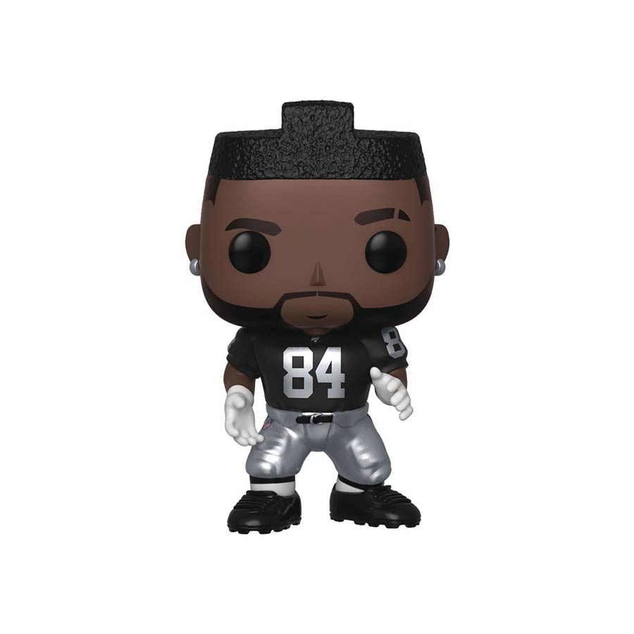 POP NFL Antonio Brown (Raiders Home Jersey) Vinyl Figure
