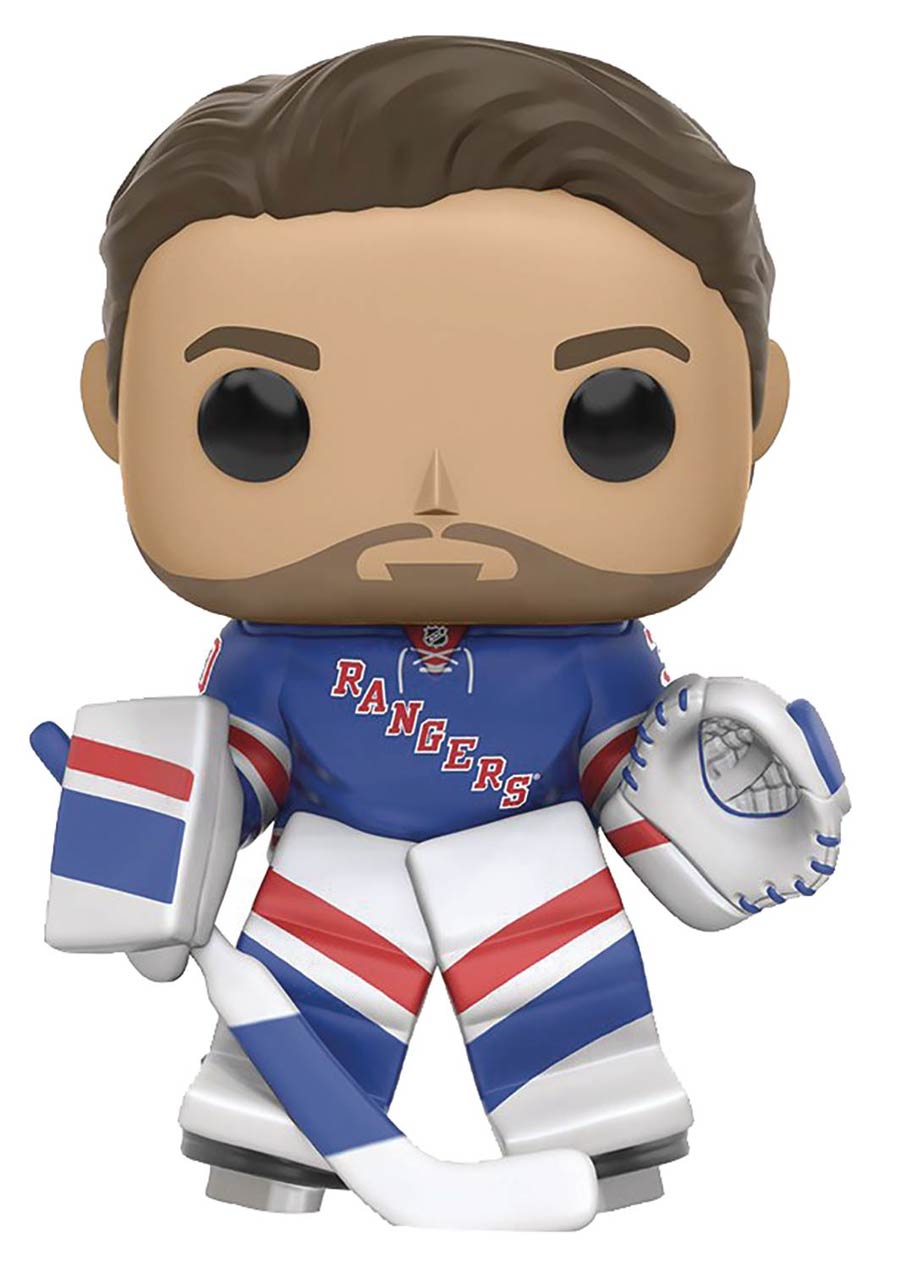 POP NHL Henry Lundqvist (Rangers Home Jersey) Vinyl Figure