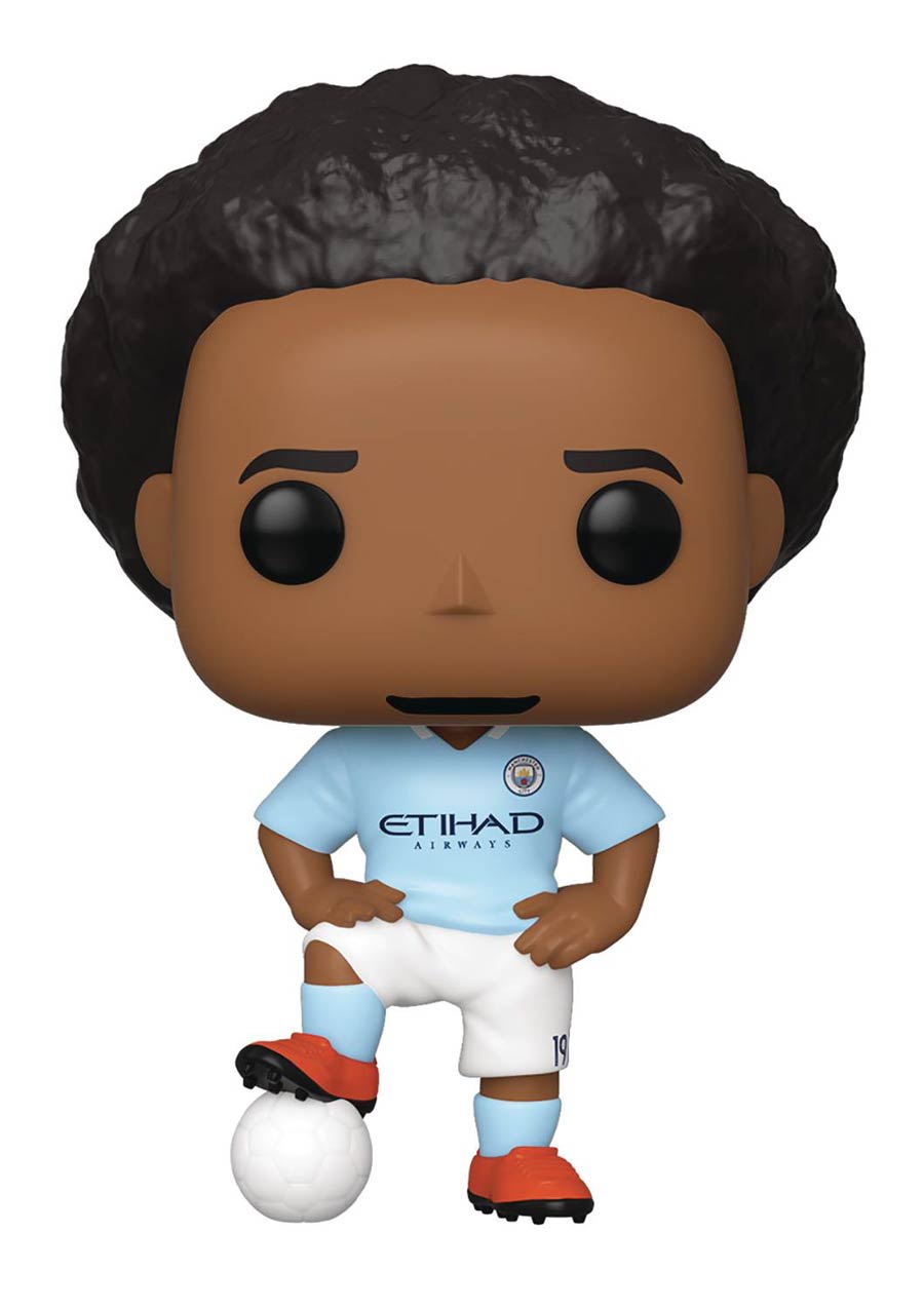 POP Premiere League Football Leroy Sane (Manchester City) Vinyl Figure