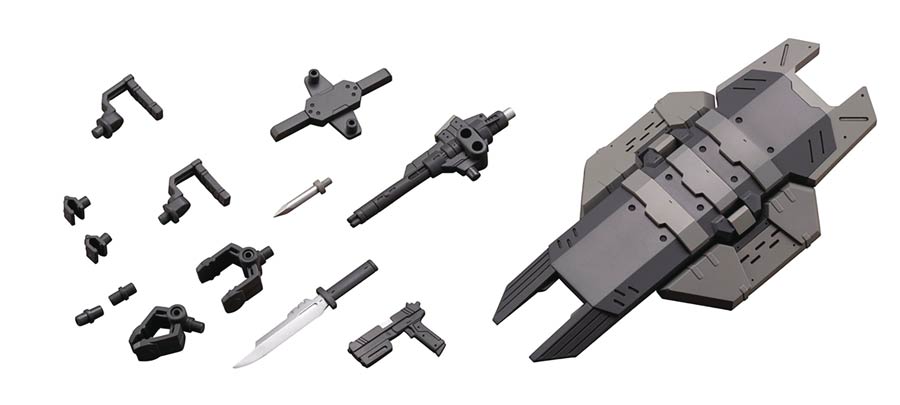 Weapon Unit10 Multiple Shield MSG Plastic Model Kit
