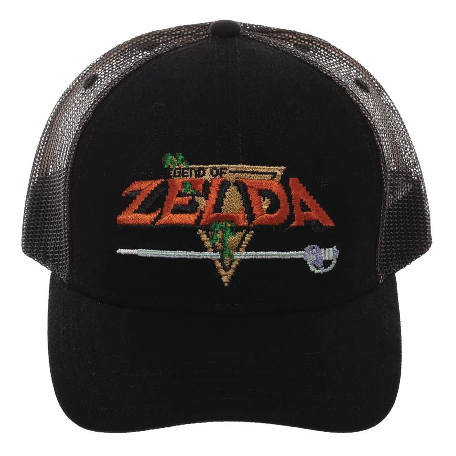 Legend Of Zelda Precurved Trucker Cap
