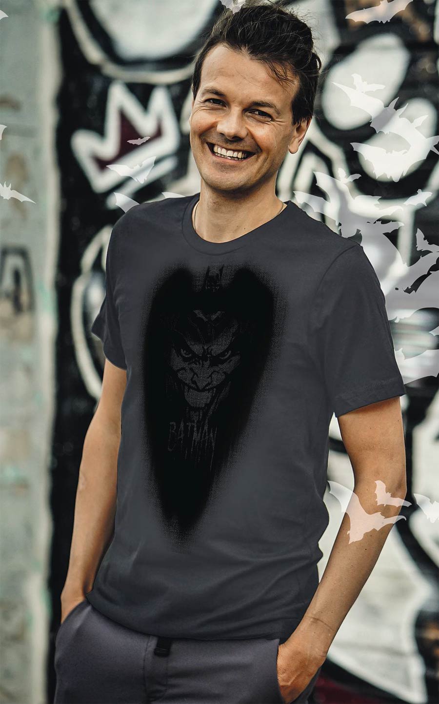 Batman Inside Joke T-Shirt Large