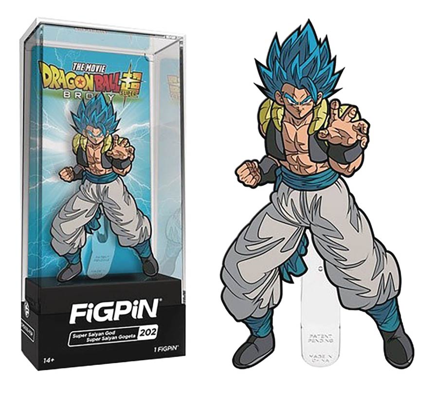 FigPin Dragon Ball Super Broly Movie Super Saiyan God Super Saiyan Gogeta Pin