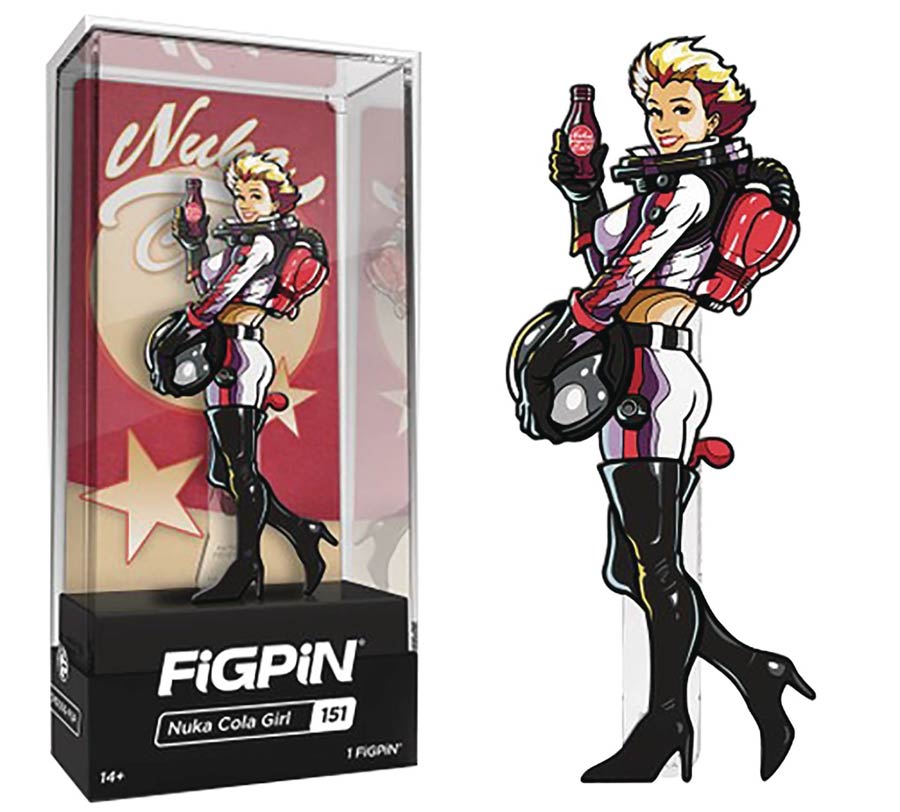 FigPin Fallout Nuka Cola Girl Pin