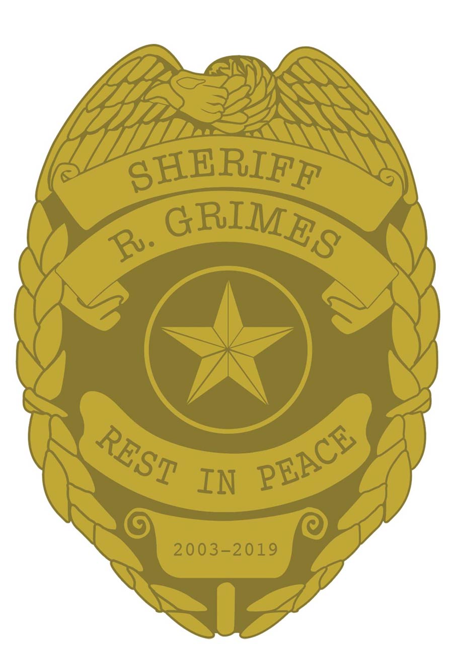 Walking Dead Pin - Ricks Sheriff Badge
