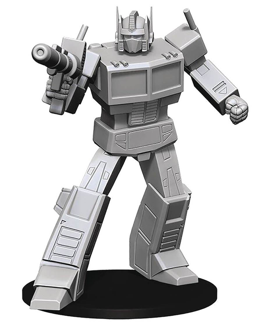Transformers Deep Cuts Unpainted Miniature - Optimus Prime